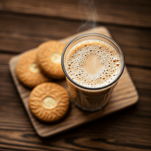 Irani Chai served at Dasaraa, a Hyderabadi tradition